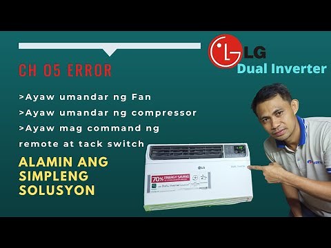 CH 05 ERROR | LG DUAL INVERTER