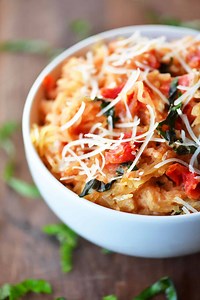 Instant Pot Tomato Basil Spaghetti Squash