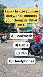 I am a bridge you can carry, and I connect your thoughts. What am I? #brainteaser #riddles | Nikhil's Brainteaser