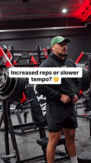 3.2K views · 26 reactions | Increase weight or slow tempo to gain muscle? 樂 I used to think slower was smarter… until I started tracking progression Both have their place, but growth loves overload  | Fox Athltc | Facebook