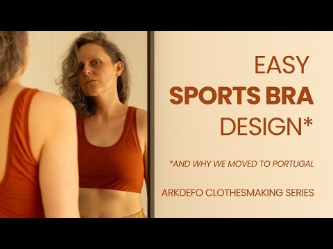 Designing a SUPER Easy Sports Bra
