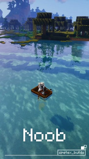 3 Stages of Boat Base Building in Minecraft