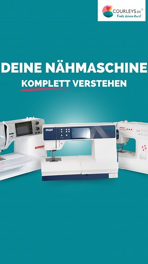 Deine Nähmaschine komplett verstehen! ✨ Du willst endlich alle Funktionen deiner Nähmaschine verstehen und perfekt nutzen? 🤔🎀 Dann ist unser neuer Kurs genau das Richtige für dich! 🚀 Ab dem 03. April führt dich Dennis in 8 Modulen durch die Welt der Nähmaschinen – von manuellen bis computergesteuerten Modellen. Lerne alles über Stiche, Knopflöcher, Zubehör und mehr! 🧵✂️ 🎯 incl 4 Projekte – von leicht bis anspruchsvoll: ✅ Kissen mit Hotelverschluss ✅ Kosmetiktasche mit Reißverschluss ✅ Perfe