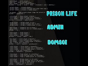 OP Prison Life Admin Script (Arrest, Kill, LoopKill, Trap, Void, Modded Guns, ETC)