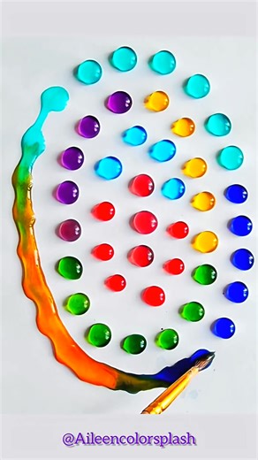 2CH0 Paint Color Drop WMix #reel #fb #videos #paint #beautiful #amazing #best work #mix #colors #coloring #asmr | Chozen