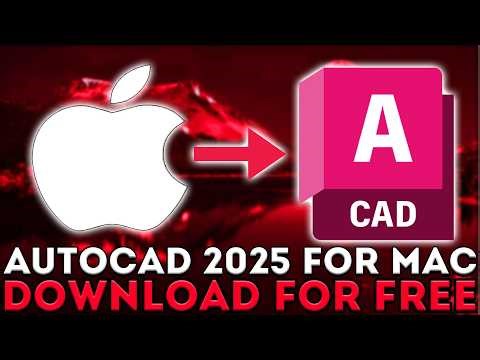 Latest AutoCAD 2025 on macOS M5 - M1 🍎