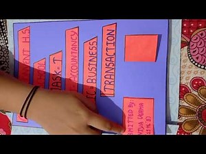 project of accountancy class 11 journal , ledger , trial balance