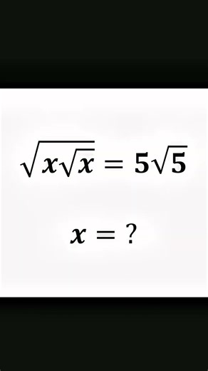🧠 Radical Root Challenge#brainchallenge#maths #brainteaserpuzzles #mathstricks #logicpuzzles