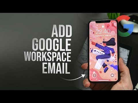 How to Add Google Workspace Email to iPhone (tutorial)