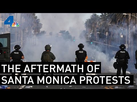 Aftermath of Santa Monica Looting Shows City in Ruins | NBCLA
