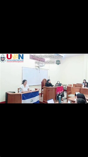 Simulación de Juicio Oral y Público en la UNAN León ⚖️