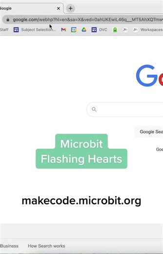 Flashing Heart Tutorial on Microbit