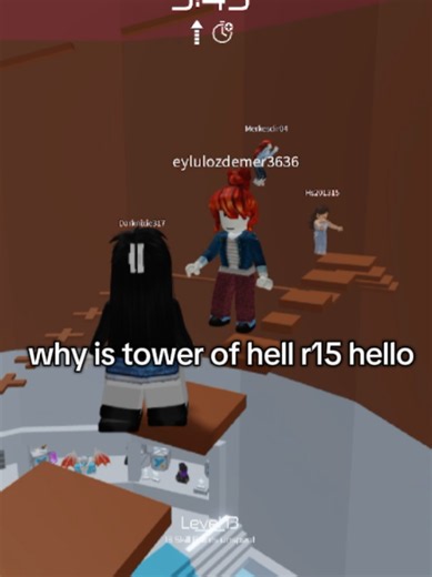 i have to change my avatar to r6 everytime i wanna play toh 💔 #towerofhell #robloxtowerofhell #robloxwtf #roblox #r15