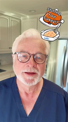 Please don’t stuff your #turkey! #cookingtips from a #doctor #Dr #thanksgivingdinner #ThanksgivingTurkey #tips | Dr. Terry Simpson
