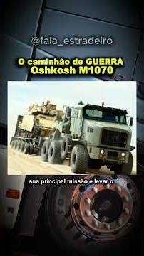Oshkosh M1070, one of the most impressive military machines ever produced.
