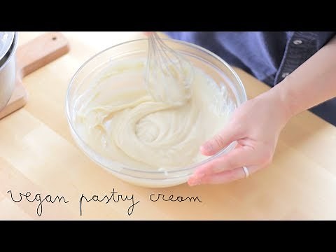 HOW TO: Vegan Pastry Cream | Crema pastelera vegana