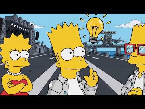 The Simpsons - Bart Accidentally Joins a Secret Military Boy Band | Animation