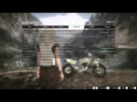 GTA 5 How to set max graphical settings correctly