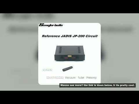 STR200 HiFi Stereo Tube Pre-Amp Remote Control 12AX7/ECC83 Reference JADIS JP200 Circuit for Enhance