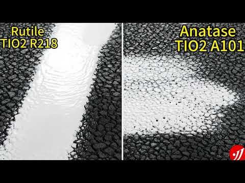 Rutile vs. Anatase: The Road Marking Battle 🛣️