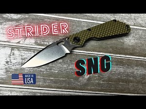 Review: Strider SNG! Badass Knife With Issues