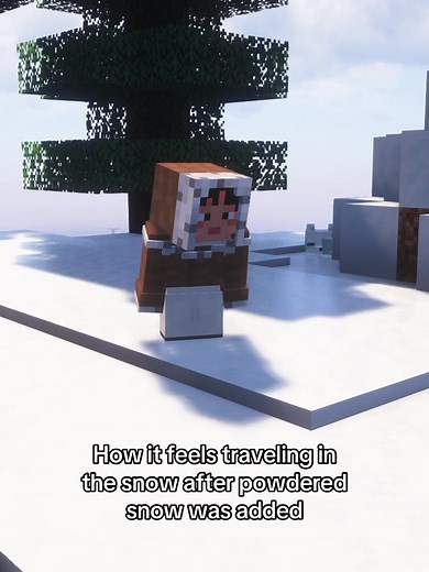 Navigating Challenges with Powdered Snow in Minecraft