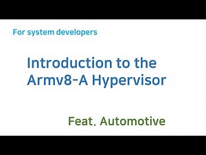 Introduction to the Armv8-A Hypervisor