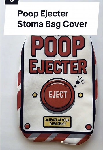 Emergency Poop Ejector Stoma Bag Cover Explained