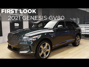 2021 Genesis GV80 | First Look | Driving.ca