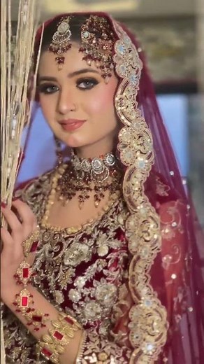 Latest Bridal Makeup Look 2025 | Pakistani Wedding Makeup Trends | Glam by Sana Faisalabad
