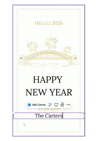 Editable New Year’s Eve Gift Tag, Sydney Harbour Bridge NYE Tag, Printable Champagne Bottle Tag, Instant Download - Etsy