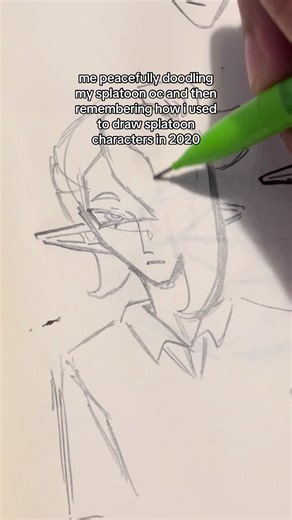 Doodling My Splatoon OC: Growth Since 2020