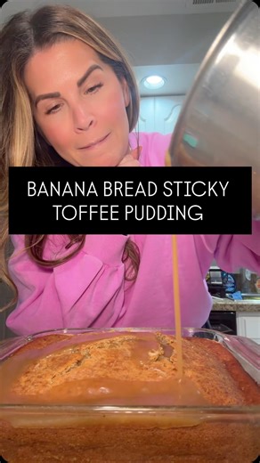 The banana bread sticky toffee pudding recipe from @mersgoodeats should be illegal. LOCK ME UP! 🤤🍌🍮 #PhillyFoodGirl . . #PFG #homemade #recipe #homecook | Philly Food Girl