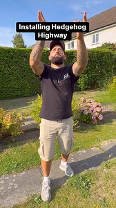 172K views · 460 reactions | How To Install Hedgehog highway #How #asmr #howto #garden #HomeImprovement #diy #doityourself | The Home Improvements Channel Uk | Facebook