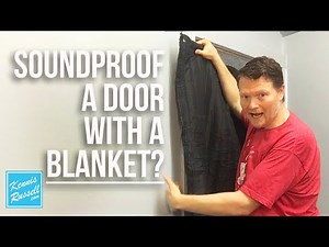 Soundproof Door Test | Using the Producer's Choice Door Blanket