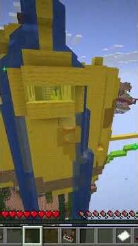 The Submarine In Bedwars #minecraft #bedwars #hypixel #gaming
