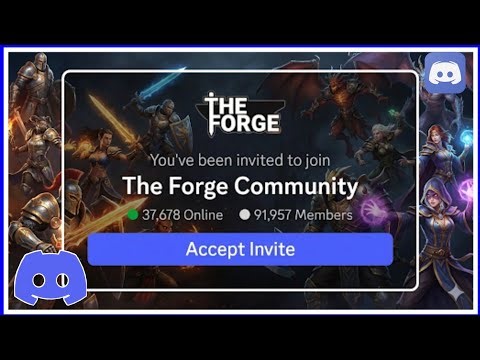 How to Join The Forge Discord Server