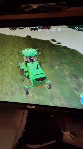 cutting hay FS19 #fs19 #farmequipment #farming