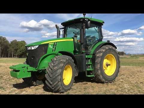 John Deere 7200R tractor Sound + Technical data