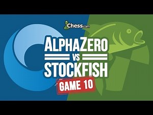 AlphaZero vs Stockfish Chess Match: Game 10