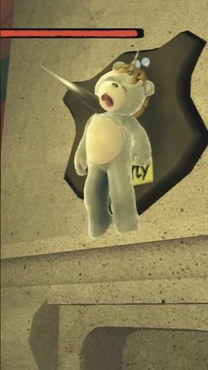 Bearly Escaped… Then Didn’t🧸💀 #gameshorts #naughtybear #ps3