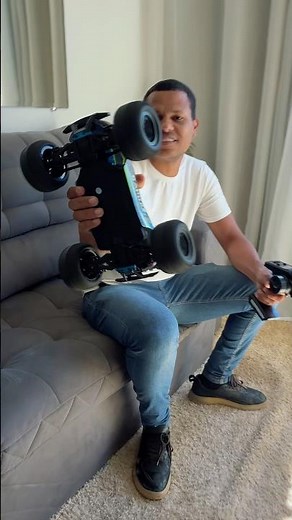 RC car going almost 30 mph! 😱 It even pops wheelies!