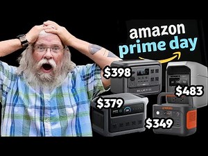 CHEAP PRIME DAY Power Stations – ECOFLOW vs BLUETTI vs JACKERY vs ANKER!