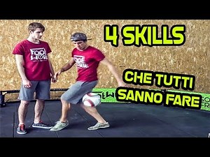 4 SKILLS CHE TUTTI SANNO FARE! || Tutorial Calcio