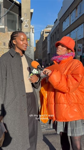 "You need the turbulence to enjoy the smooth times" - quote of year 🥹🧡 #easyJet #airline #interview #streetinterview | easyJet