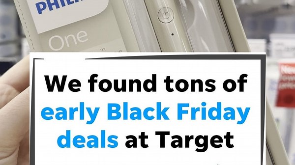 Shop Target Black Friday deals