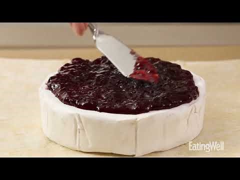 How to Make Baked Brie with Jam in Puff Pastry | EatingWell