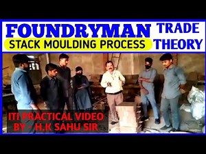 Stack Moulding Process || Foundryman Trade Practical Video How to make Stack Moulding #foundryman