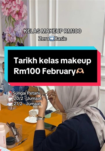 Tour Make Up Class Nak belajar makeup cantik & kemas walaupun zero skill? Slot terhad — DM now to book!💄 #kelasmakeup #makeuplesson #makeupclassmalaysia #makeupbeginner #belajarmakeup