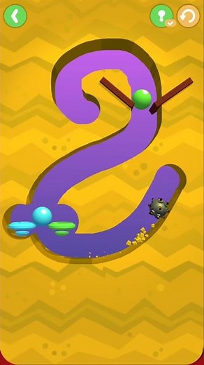 Dig this! (Dig it) 46-19 | Pinball | Dig this level 46 episode 19 solution walkthrough answer